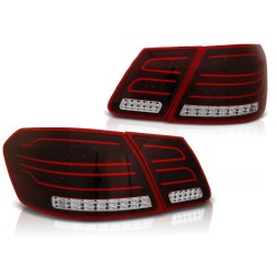 Feux arrière LED BAR rouge blanc pour MERCEDES W212 E-KLASA 09-13