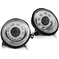 Phares diurnes chromés pour VW Lupo 98-05
