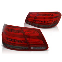 Feux arrière LED rouge fumé pour MERCEDES W212 E-KLASA 09-13