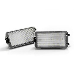 Feux de plaque LED compatibles avec SEAT IBIZA / CORDOBA / LEON / ALTEA / AROSA / TOLEDO