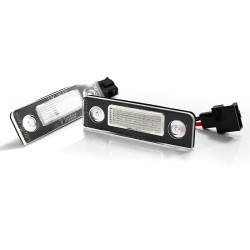 Feux de plaque LED compatibles SKODA OCTAVIA 09- / ROOMSTER 06-10 avec CANBUS