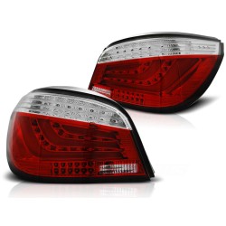 Feux arrière LED BAR rouge blanc pour BMW E60 07.03-02.07