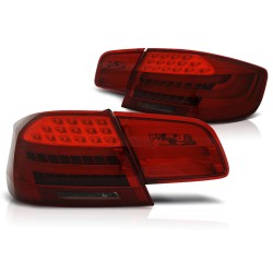 Feux arrière LED BAR rouge fumé pour BMW E92 09.06-03.10
