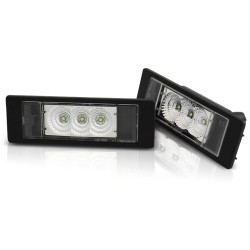 Feux de plaque LED clairs compatibles avec BMW E63/E64/E81/E87/Z4/MINI