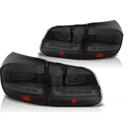 Feux arrière LED fumés compatibles VW Tiguan 07.11-12.15