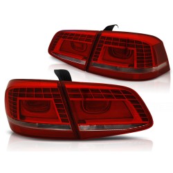 Feux arrière LED rouge blanc pour VW Passat B7 berline 10.10-10.14
