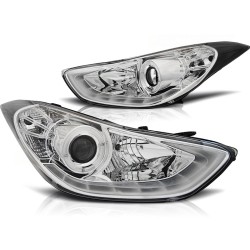 Phares HYUNDAI ELANTRA 11.10-15 Feux de Jour Chrome LED