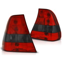 Feux arrière rouge fumé pour BMW E46 06.01-12.04 Compact