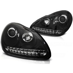 Phares Xénon Daylight Noir pour PORSCHE CAYENNE 02-06