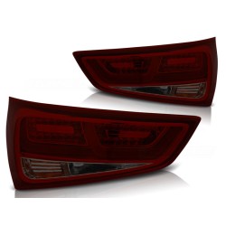 Feux arrière LED rouge fumé pour AUDI A1 2010-12.2014