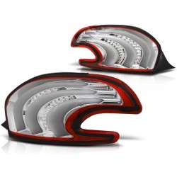 Feux arrière PEUGEOT 208 4.12-06.15 BARRE LED ROUGE BLANCHE