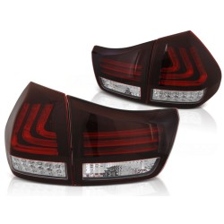 Feux arrière LEXUS RX 330 / 350 03-08 LED BAR ROUGE BLANC NOIR