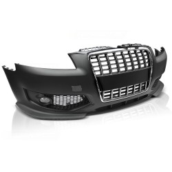 Pare-chocs avant sport chrome noir compatible AUDI A3 06.05-04.08