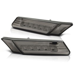 Clignotants latéraux fumés LED compatibles Porsche 911 997 Carrera 04-09 / Boxster 987 05-08