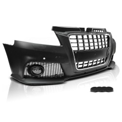 Pare-chocs avant sport chrome noir PDC compatible AUDI A3 08-12
