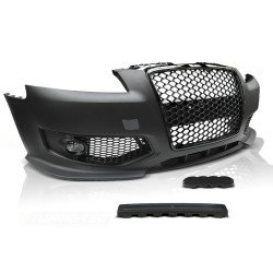 Pare-chocs avant sport noir compatible AUDI A3 06.05-04.08