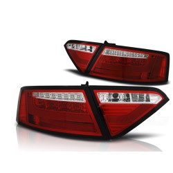 Feux arrière LED BAR rouge blanc pour AUDI A5 07-06.11