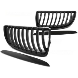 Grille noire brillante compatible BMW E90 / E91 03.05-08.08