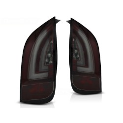 Feux arrière LED BAR rouge fumé pour VW UP! 3.11- / SKODA CITIGO 12.11-