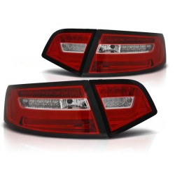 Feux arrière à LED rouge séquentiel pour AUDI A6 08-11 berline