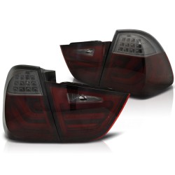 Feux arrière LED BAR rouge fumé pour BMW E91 09-11