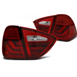 Feux arrière LED BAR rouges compatibles BMW E91 05-08