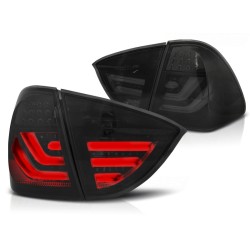 Feux arrière LED BAR fumés compatibles BMW E91 05-08