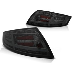 Feux arrière LED BAR fumés compatibles AUDI TT 04.06-02.14