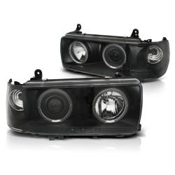 Phares TOYOTA LAND CRUISER FJ 80 90-97 NOIR