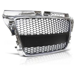 Grille sport chromée compatible AUDI A3 (8P) Sport 04.08-07.12