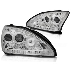 Phares LEXUS RX 330 / 350 03-08 TUBE LIGHT CHROME