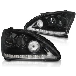 Phares LEXUS RX 330 / 350 03-08 TUBE LIGHT NOIR