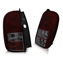 Feux arrière DACIA DUSTER 04.10- LED BAR ROUGE FUMÉ