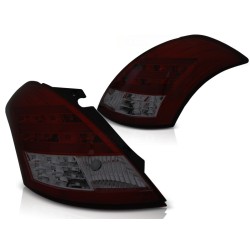 Feux arrière SUZUKI SWIFT V 10- LED BAR FUMÉ ROUGE