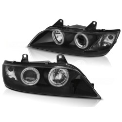 Phares Angel Eyes CCFL Noir pour BMW Z3 01.96-02