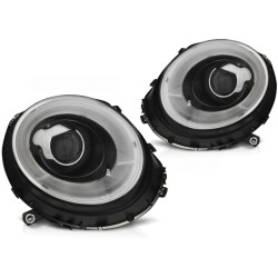 PHARES TUBE LIGHT NOIR pour BMW MINI (COOPER) 06-14
