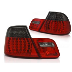 Feux arrière LED rouge fumé pour BMW E46 04.03-06 Coupé
