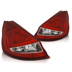 Feux arrière FORD FIESTA MK7 08-12 HB LED ROUGE BLANC SEQ