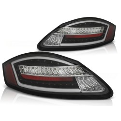 Feux arrière LED noirs séquentiels pour PORSCHE BOXSTER / CAYMAN 987 05-08