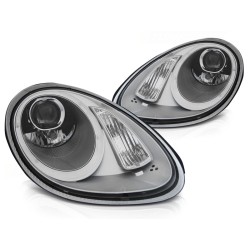 Phares Xénon Argent pour PORSCHE BOXSTER / CAYMAN 987 05-08