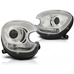 PHARES XÉNON TUBE LIGHT CHROME compatible avec BMW MINI (COOPER) R60 R61 COUNTRYMAN 10-14