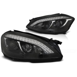 Phares Xénon Daylight Noir pour MERCEDES W221 05-09