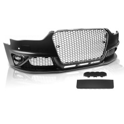 Pare-chocs avant sport chrome noir PDC compatible AUDI A4 B8 12-15