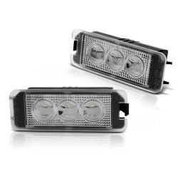 Lumières LED de plaque 3xLED compatibles avec VW Golf IV, V, VI, VII Passat B6, Passat CC, Scirocco