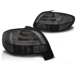 Feux arrière PEUGEOT 206 10.98- LED BAR FUMÉ
