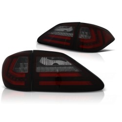 Feux arrière LEXUS RX III 350 09-12 LED fumée rouge séquentiel