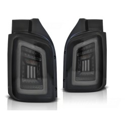 Feux arrière LED BAR fumé noir blanc pour VW T5 04.03-09 / 10-15 Transporter