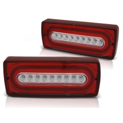 Feux arrière LED rouge blanc pour MERCEDES W463 G-KLASA 90-12