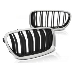 Grille noire chromée look sport compatible BMW F10 / F11 10-16