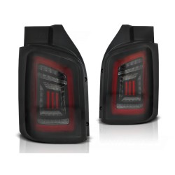 Feux arrière LED BAR fumé noir rouge pour VW T5 04.03-09 / 10-15 Transporter